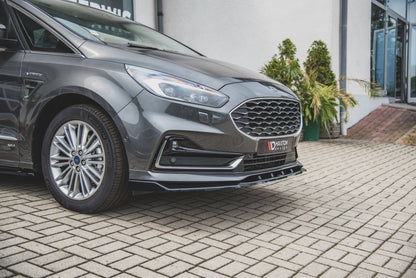 Front Ansatz für Ford S-Max Mk2 Facelift Carbon Look