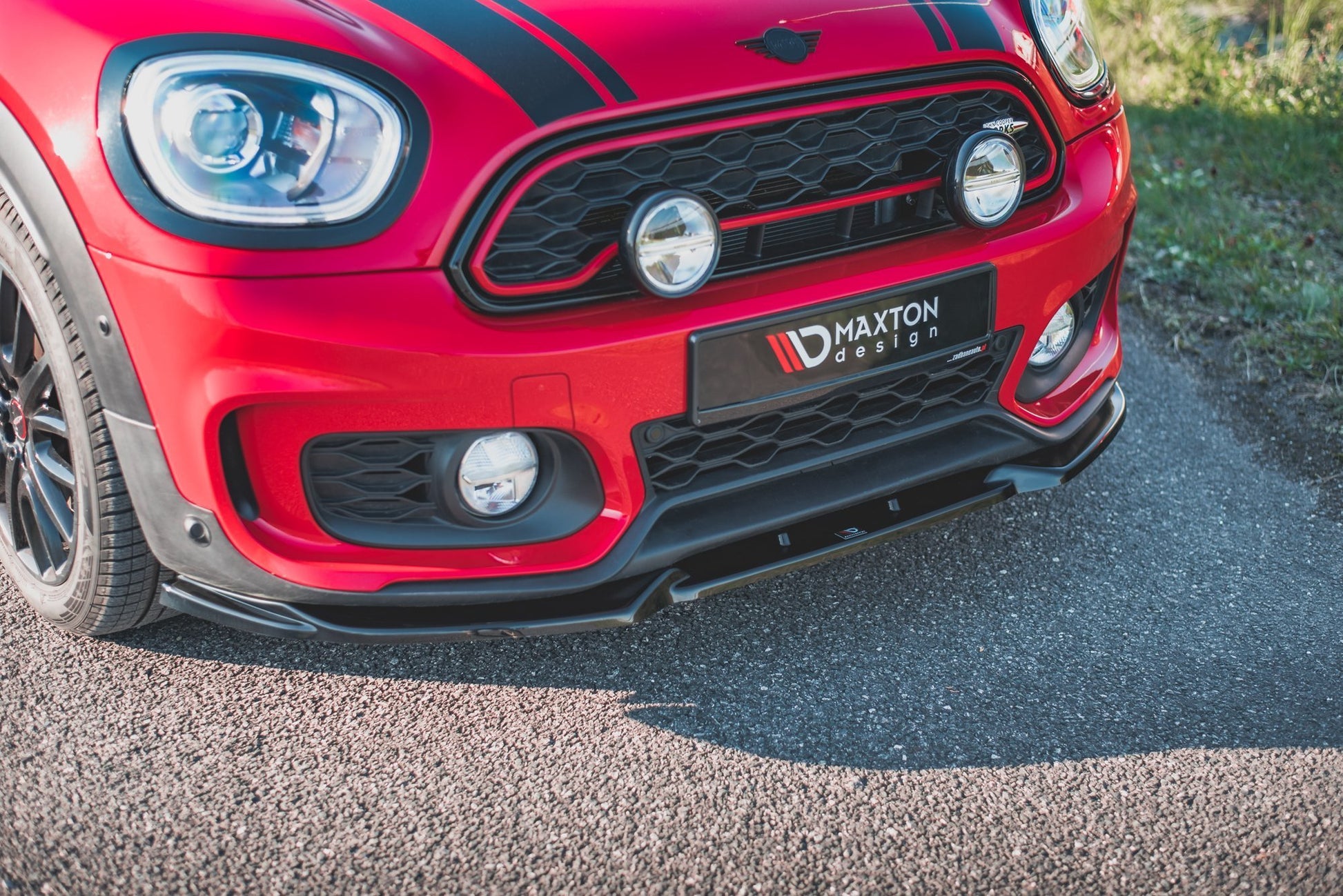Front Ansatz V.1 für Mini Countryman Mk2 F60 JCW Carbon Look
