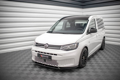 Front Ansatz V.2 für Volkswagen Caddy Mk5 schwarz matt