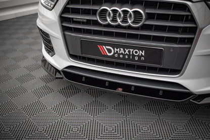 Front Ansatz V.1 für Audi Q3 8U Facelift Carbon Look