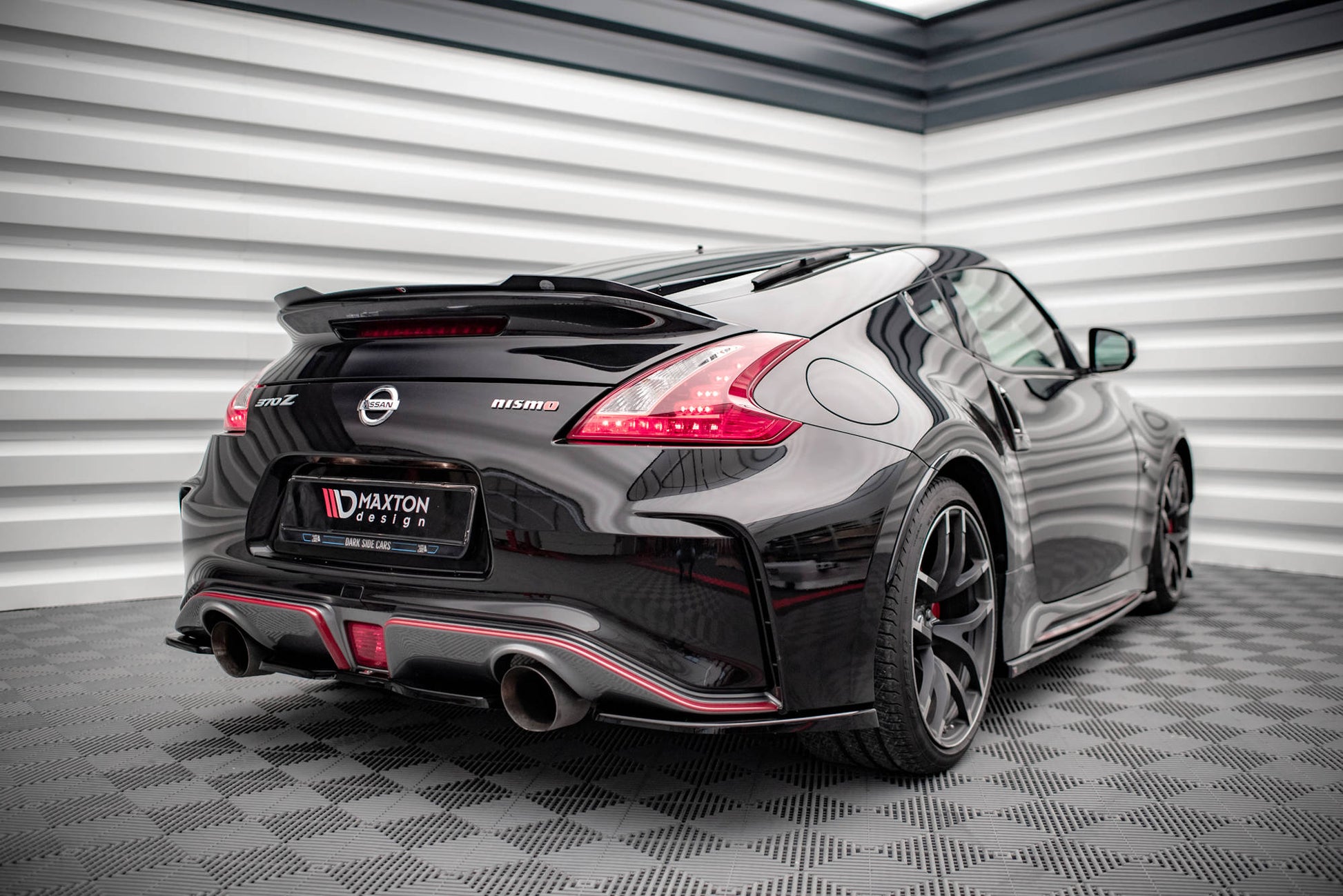 Spoiler CAP für Nissan 370Z Nismo Facelift schwarz matt