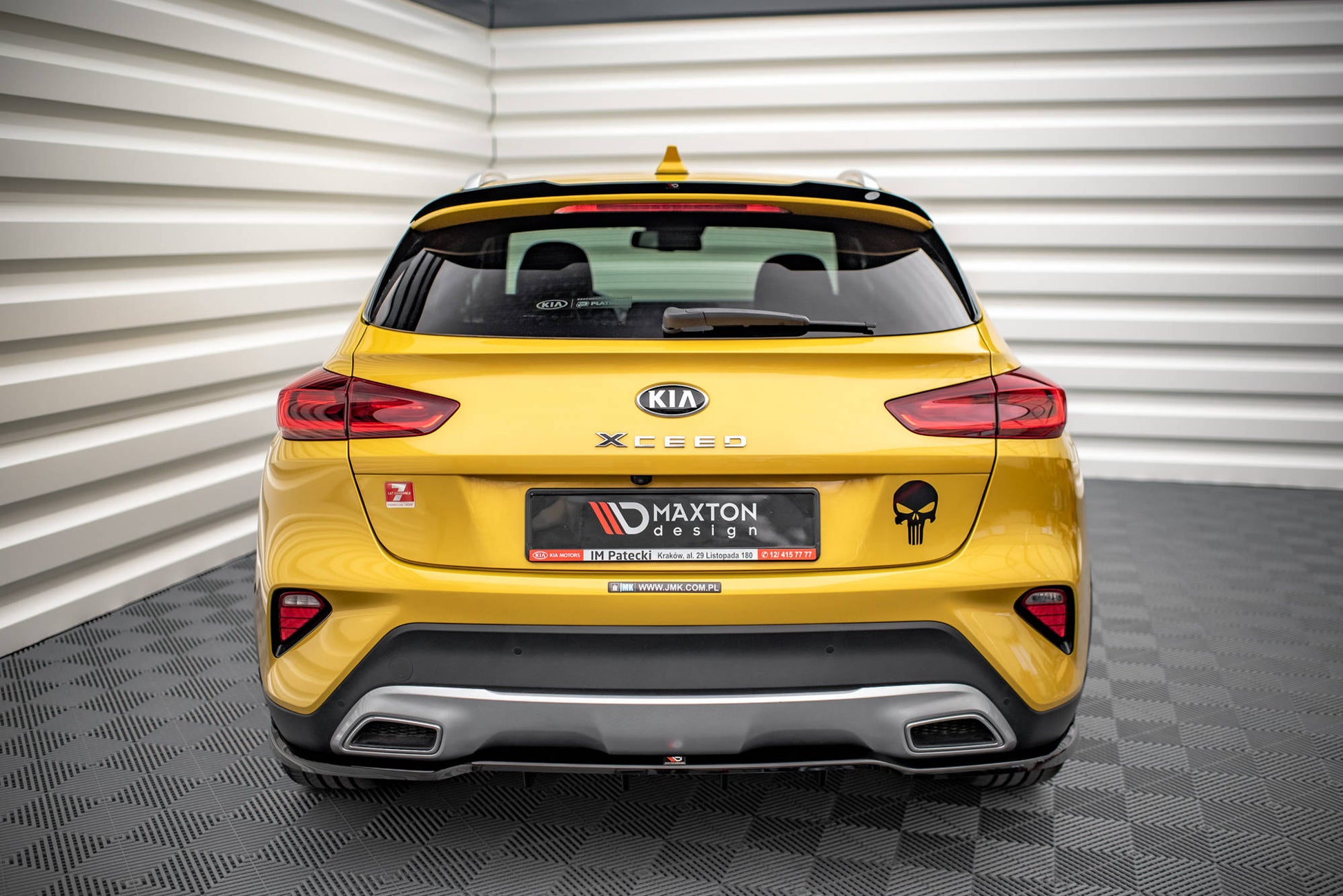 Spoiler CAP für Kia XCeed Mk1 Carbon Look