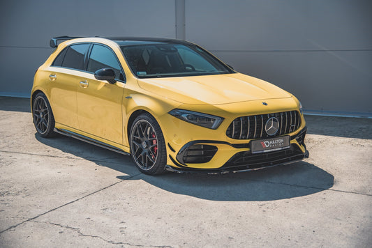 Front Ansatz V.2 für Mercedes-AMG A 45 S W177 schwarz matt