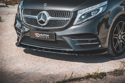 Front Ansatz V.2 für Mercedes-Benz V-Klasse AMG-Line W447 Facelift Carbon Look