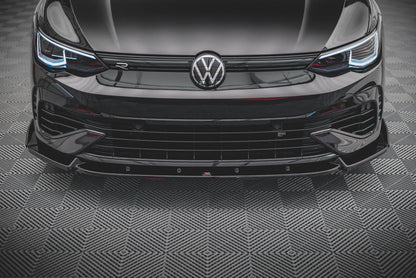 Front Ansatz +Flaps für V.2 Volkswagen Golf R Mk8