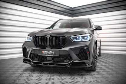 Front Ansatz V.2 für BMW  X5M F95 schwarz Hochglanz