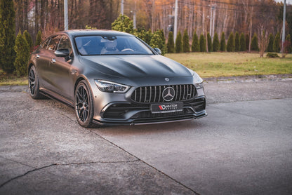 Front Ansatz V.2 für Mercedes-AMG GT 53 4-Door Coupe schwarz matt