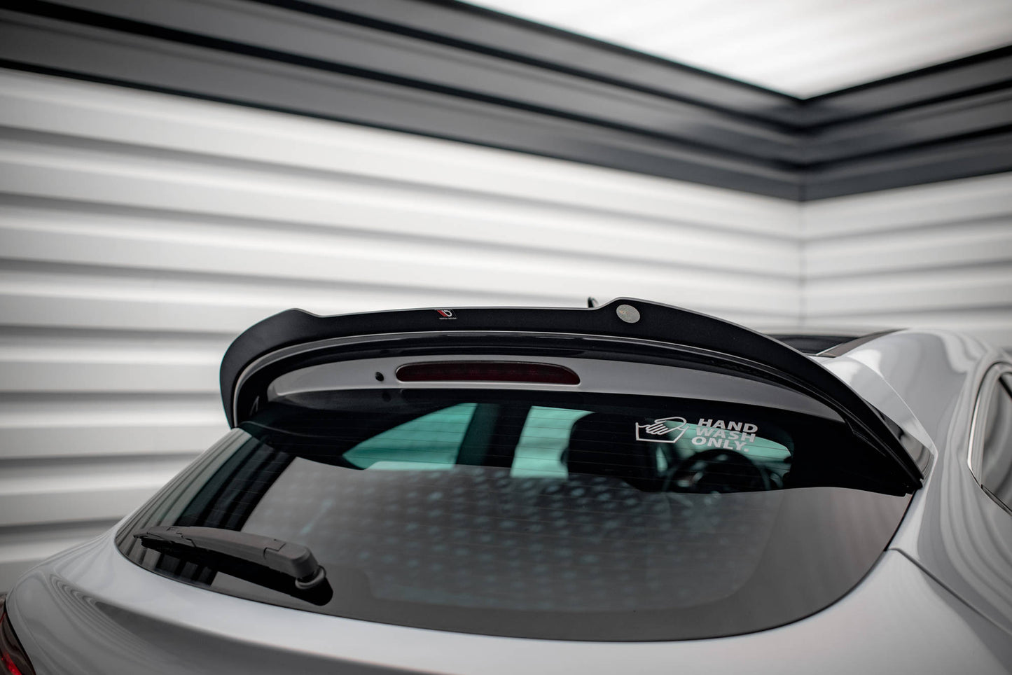 Spoiler CAP für Opel Astra GTC OPC-Line J schwarz matt