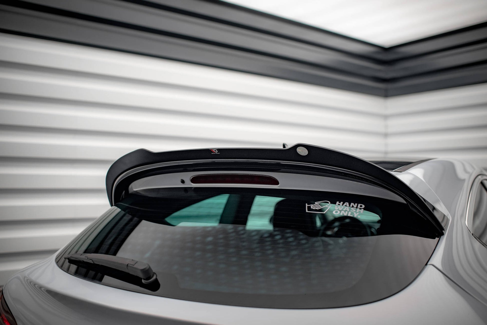 Spoiler CAP für Opel Astra GTC OPC-Line J schwarz matt