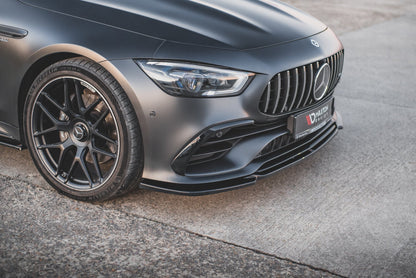 Front Ansatz V.1 für Mercedes-AMG GT 53 4-Door Coupe schwarz matt