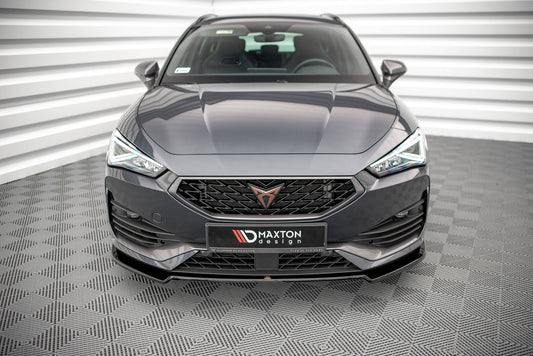 Front Ansatz V.2 für Cupra Leon schwarz matt