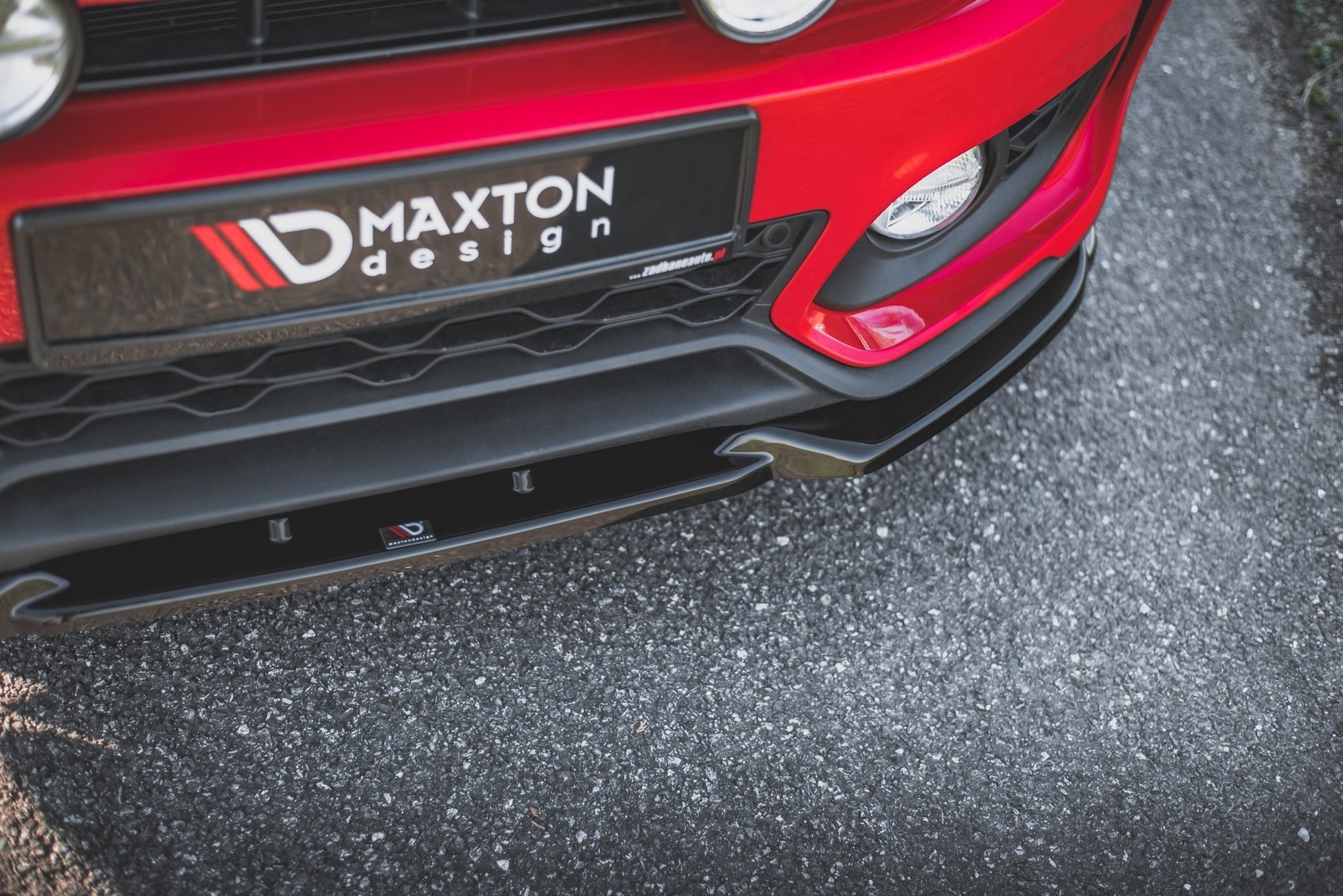 Front Ansatz V.1 für Mini Countryman Mk2 F60 JCW schwarz matt