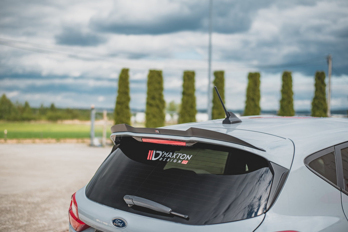 Spoiler CAP V.3 für Ford Fiesta Mk8 ST / ST-Line Carbon Look