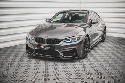 Front Ansatz für BMW M4 F82 schwarz matt