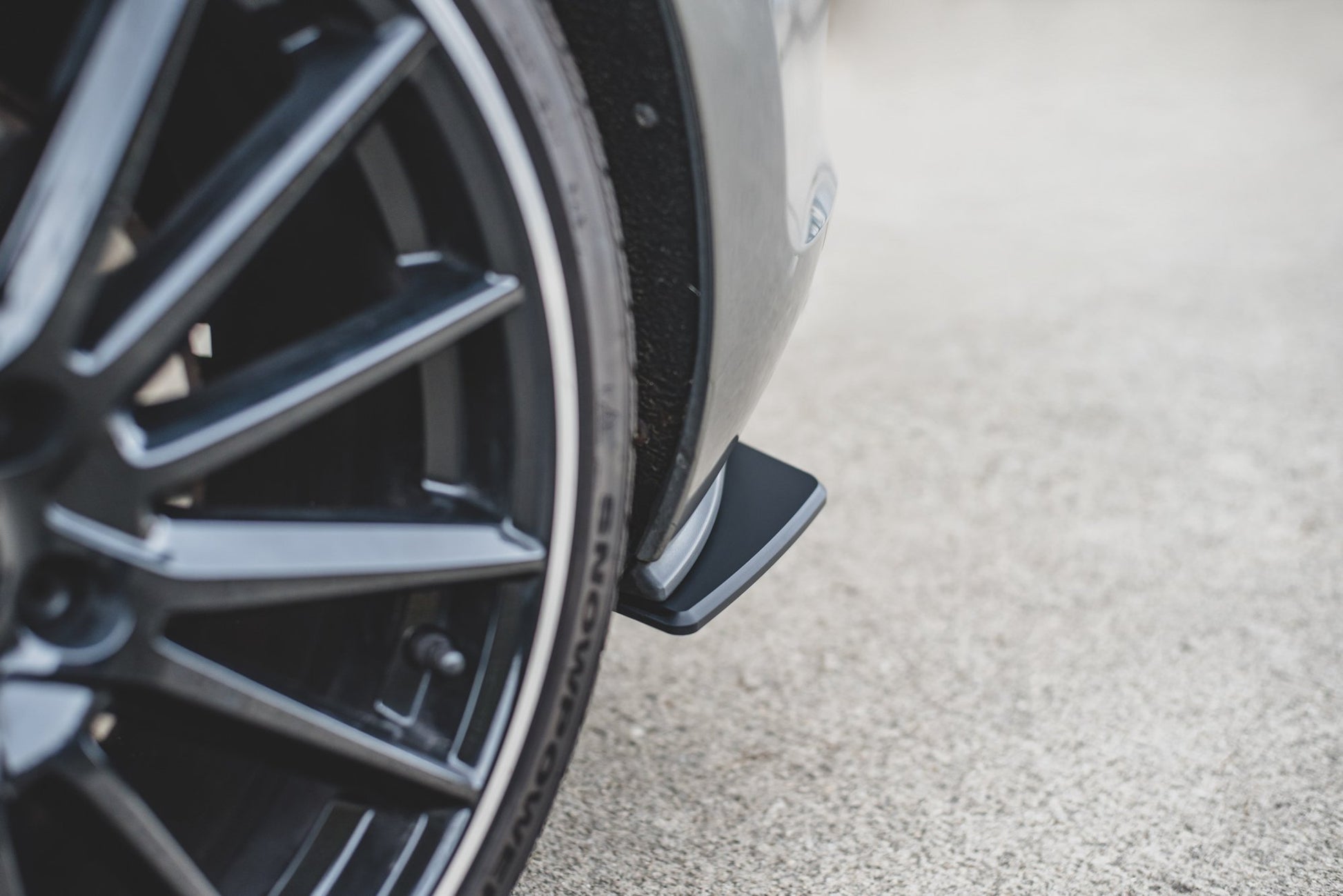 Robuste Racing Heck Ansatz Flaps Diffusor für L + R V.1 VW Golf 7 GTI