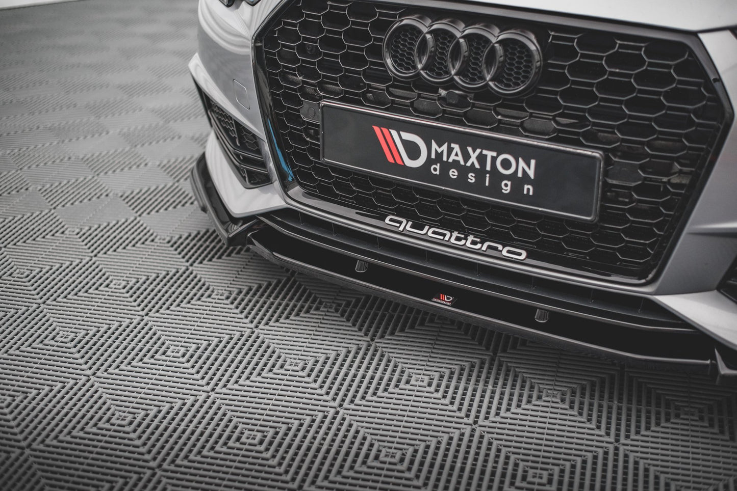 Front Ansatz V.3 für Audi S4 / A4 S-Line B9 Carbon Look