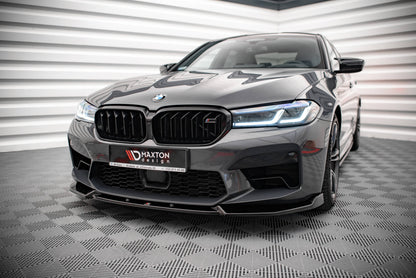 Front Ansatz V.1 für BMW M5 F90 Facelift schwarz matt