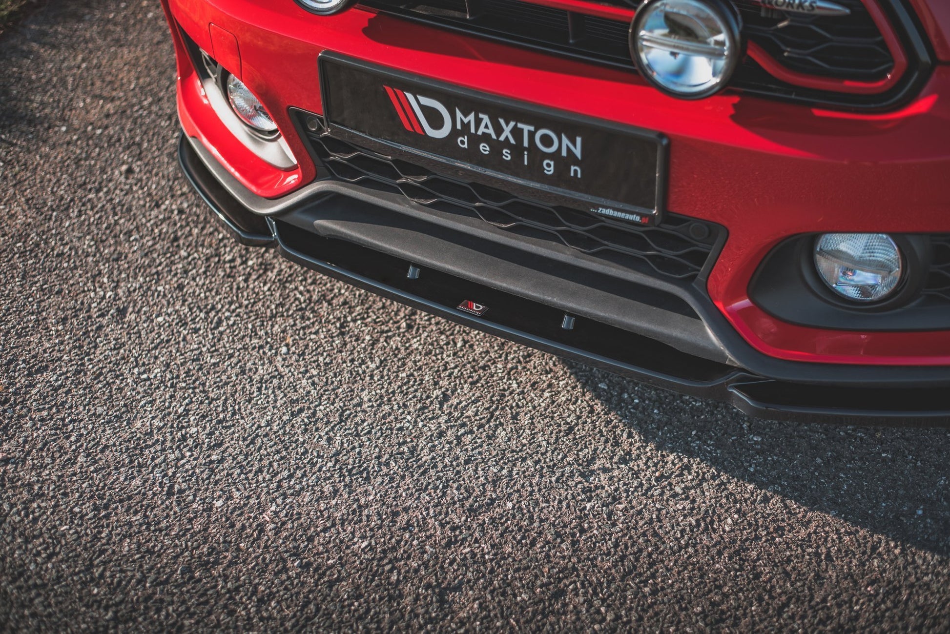 Front Ansatz V.2 für Mini Countryman Mk2 F60 JCW schwarz matt