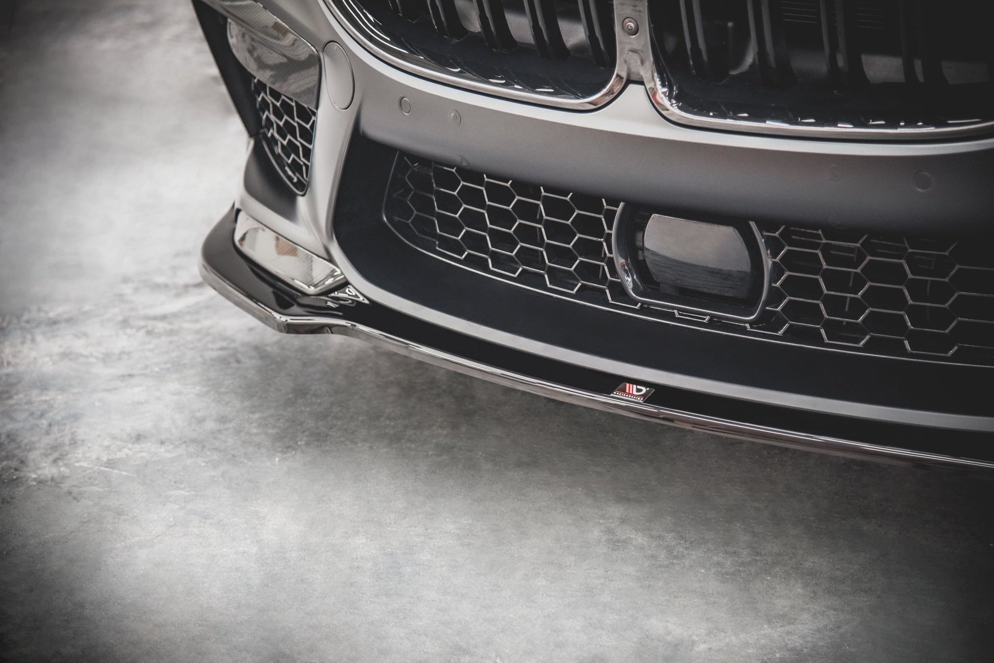 Front Ansatz V.2 für BMW M8 Gran Coupe F93 schwarz matt