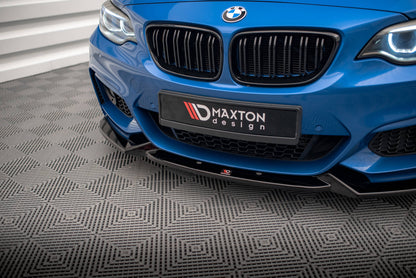 Front Ansatz V.2 für BMW 2 M-Paket F22 Carbon Look