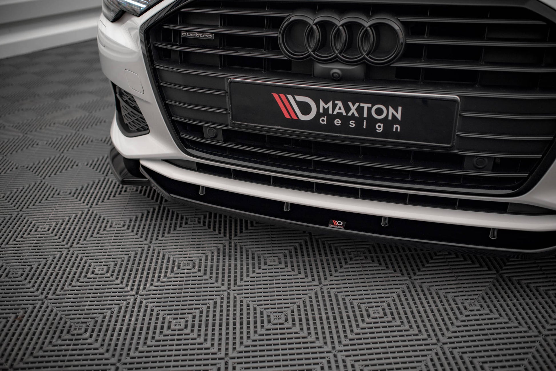 Front Ansatz V.1 für Audi A6 C8 Carbon Look
