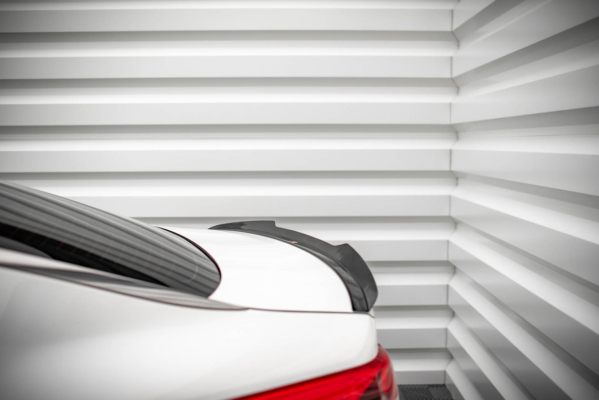 Spoiler CAP für Kia Optima Mk4 schwarz matt