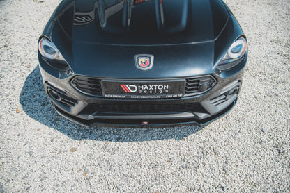 Front Ansatz für Fiat 124 Spider Abarth schwarz matt