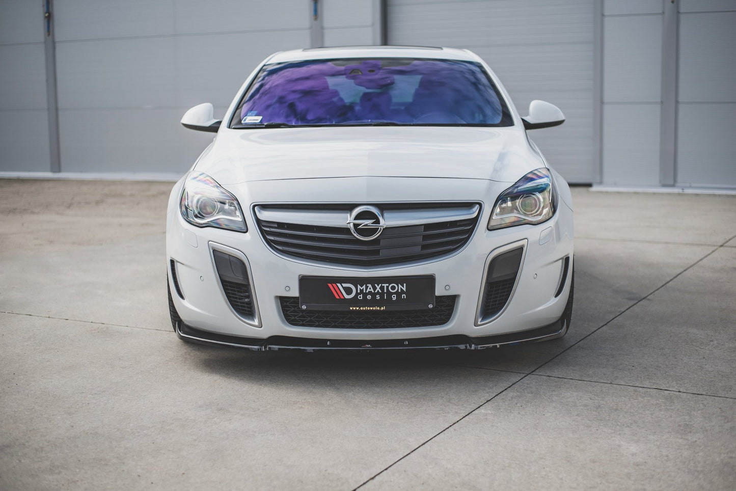 Front Ansatz V.1 für Opel Insignia Mk. 1 OPC Facelift Carbon Look