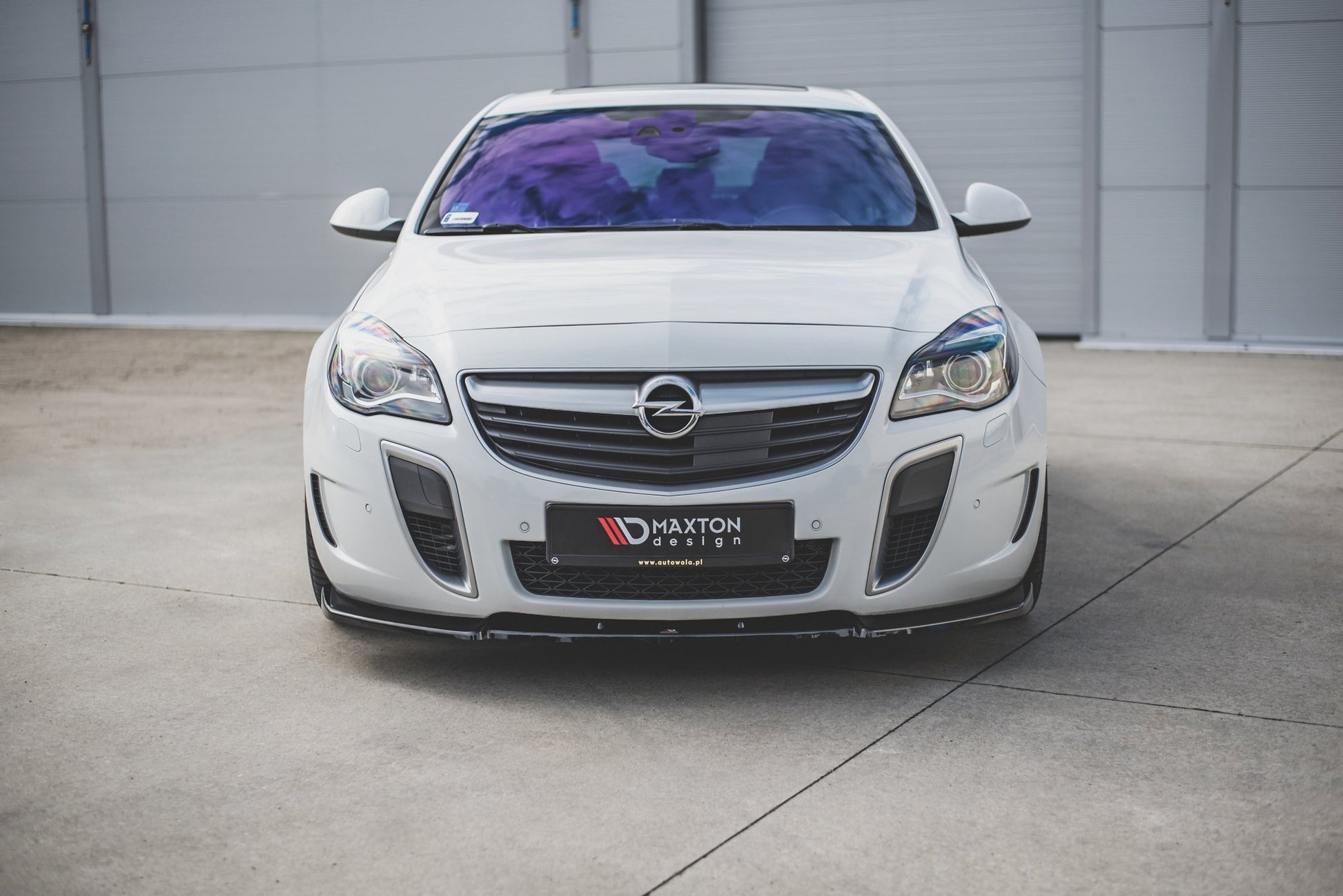 Front Ansatz V.1 für Opel Insignia Mk. 1 OPC Facelift Carbon Look