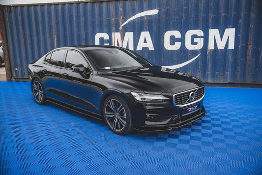 Front Ansatz V.2 für Volvo S60/V60 R-Design Mk3 schwarz matt