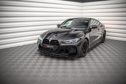 Front Ansatz V.2 für BMW M4 G82 / M3 G80 schwarz matt