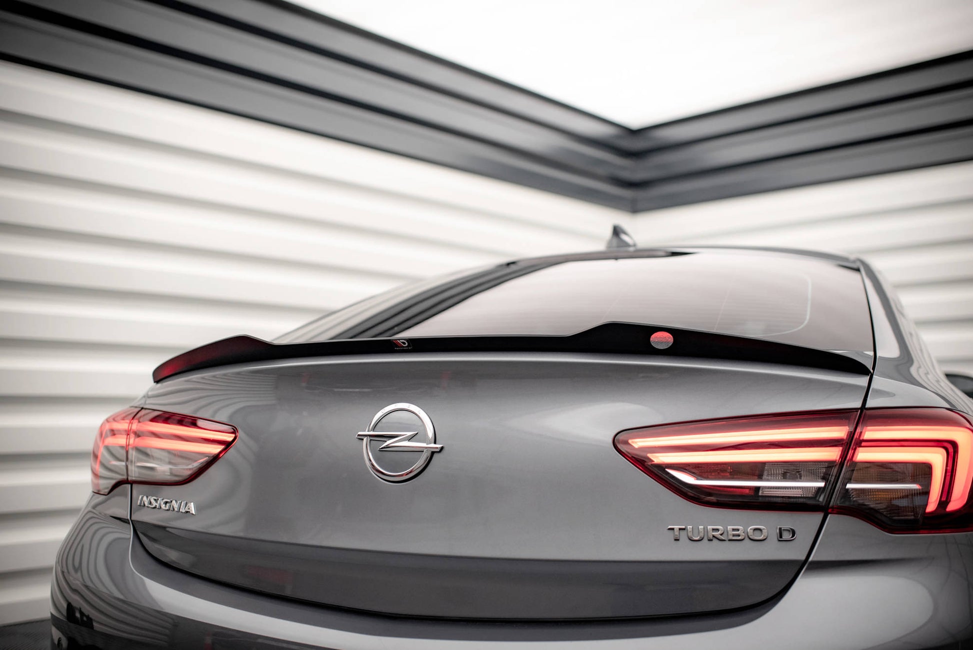 Spoiler CAP für Opel Insignia Mk2 schwarz matt