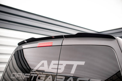 Spoiler CAP für Volkswagen Caddy Mk3 Facelift Carbon Look