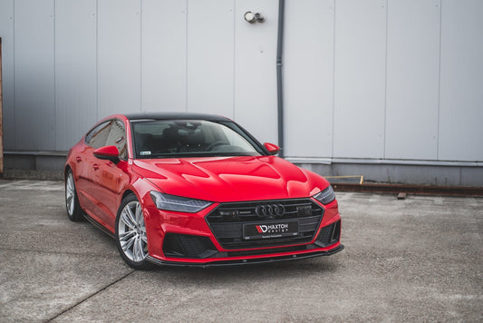 Front Ansatz V.2 für Audi A7 C8 S-Line / S7 C8 schwarz matt