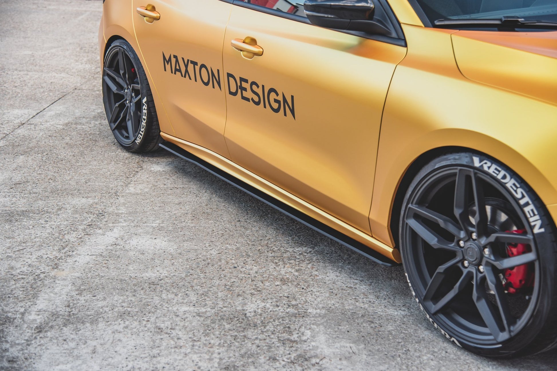 Robuste Racing Seitenschweller Ansatz für für Ford Focus ST / ST-Line Mk4