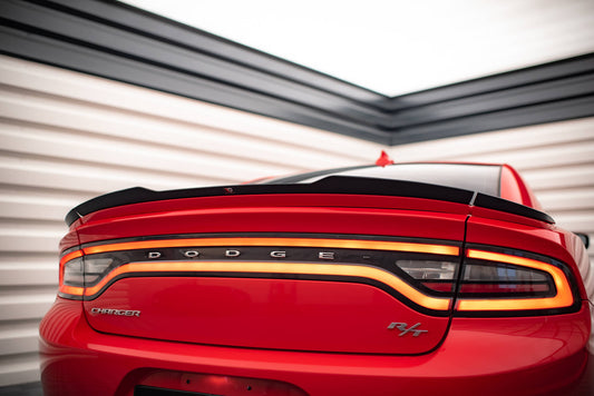 Spoiler CAP für Paket Dodge Charger RT Mk7 Facelift Carbon Look