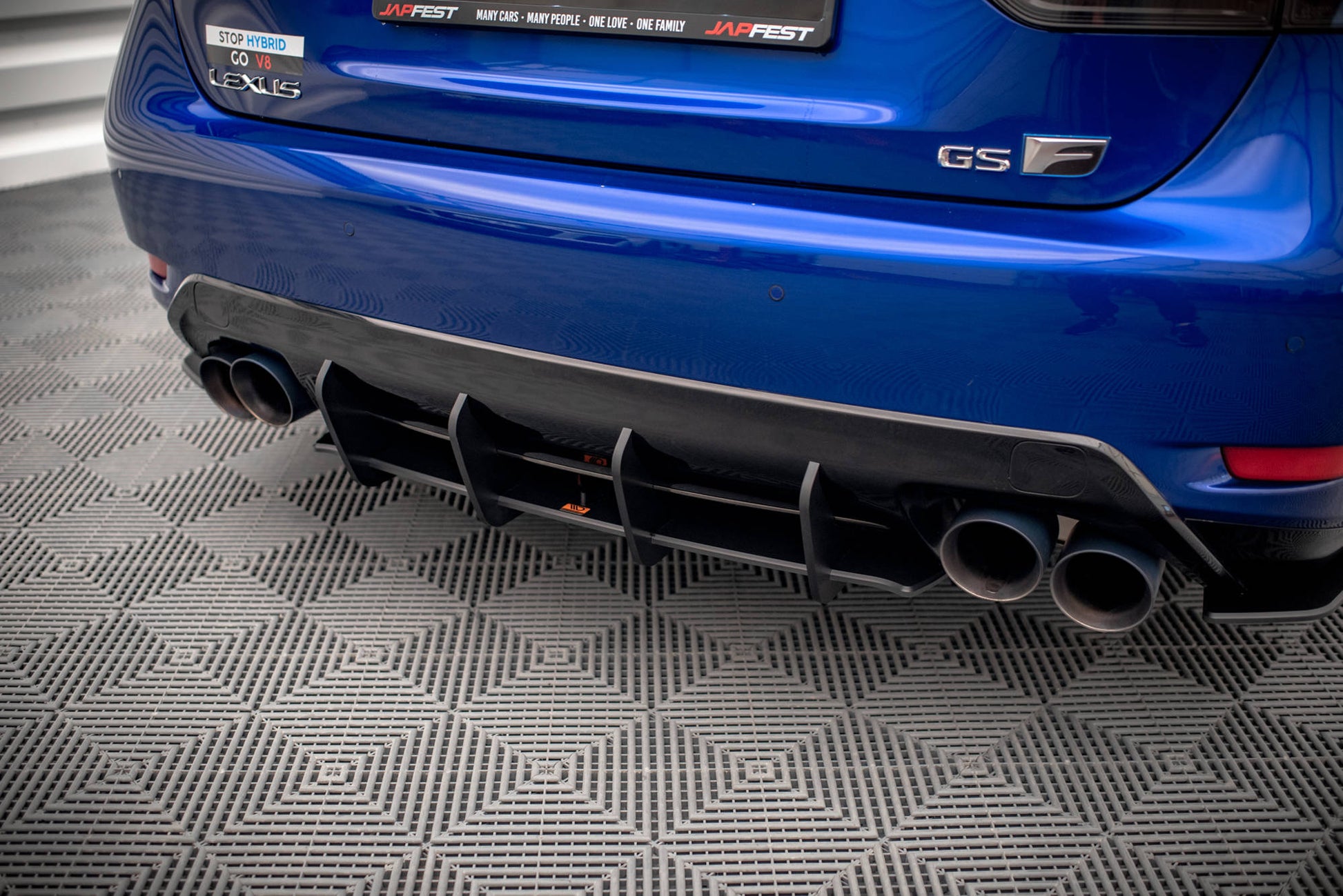 Street Pro Heckschürze für Lexus GS F Mk4 Facelift