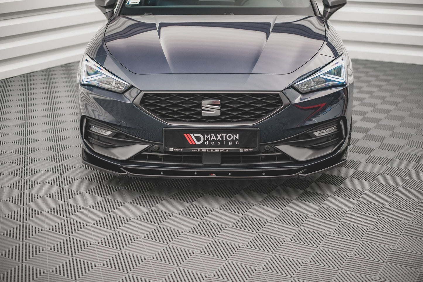 Front Ansatz V.2 für Seat Leon FR Mk4 schwarz matt