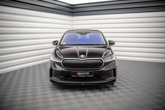 Front Ansatz V.1 für Skoda Enyaq iV Carbon Look