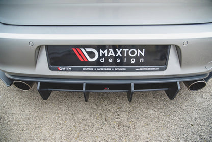 Diffusor Heck Ansatz für Heckschürze V.2 für VW Golf 7 GTI