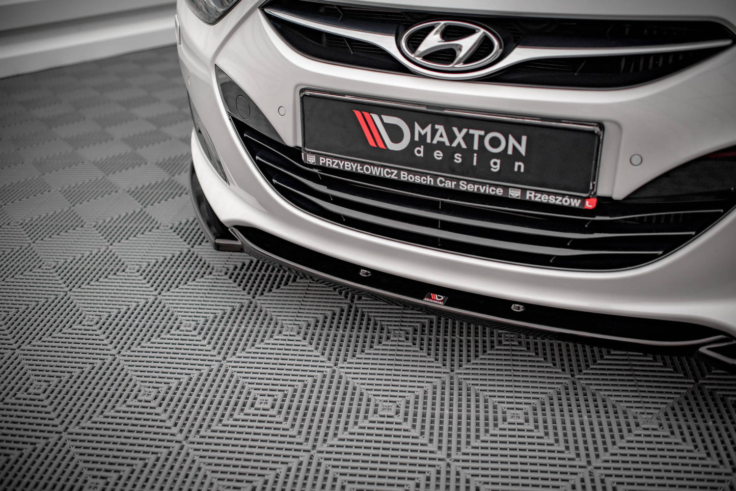 Front Ansatz für Hyundai I40 Mk1 Carbon Look