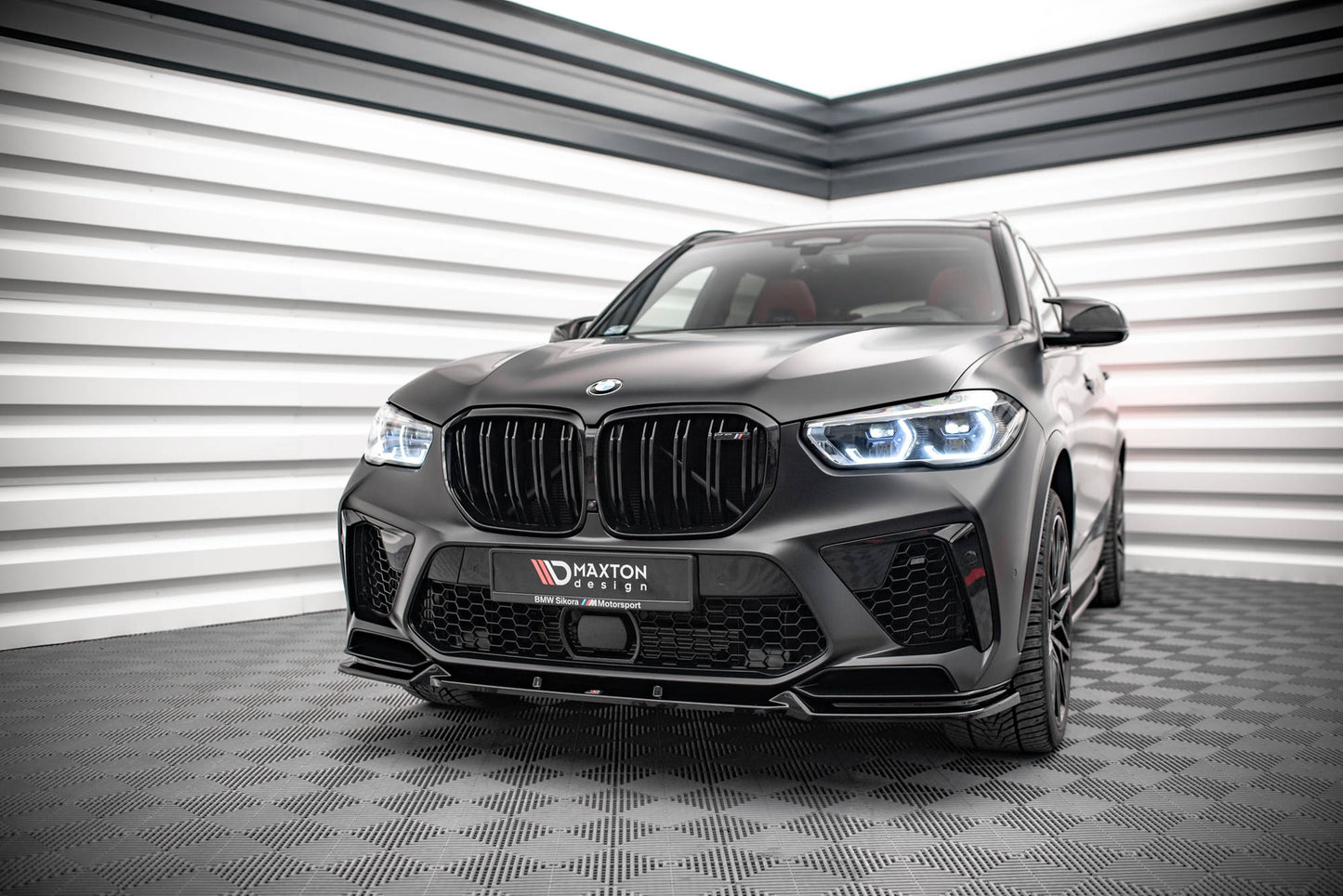 Front Ansatz V.1 für BMW  X5M F95 Carbon Look