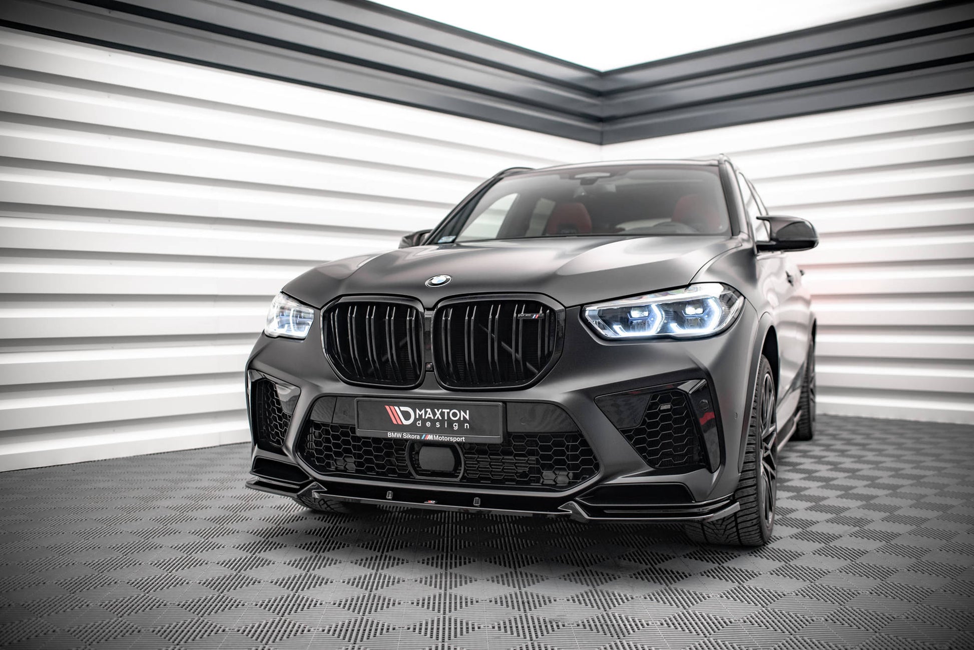 Front Ansatz V.1 für BMW  X5M F95 Carbon Look