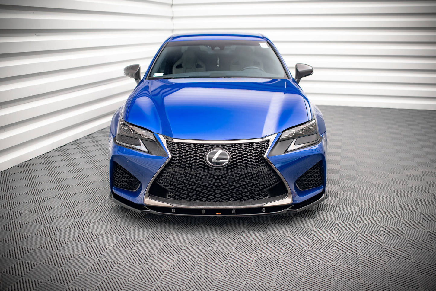 Front Ansatz V.2 für Lexus GS F Mk4 Facelift schwarz matt
