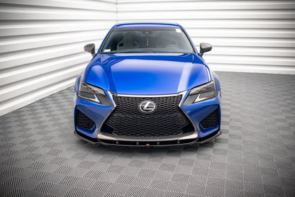 Front Ansatz V.2 für Lexus GS F Mk4 Facelift schwarz matt