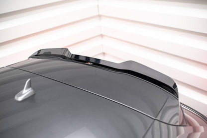 Spoiler CAP für Audi S3 Sportback 8V Facelift schwarz Hochglanz