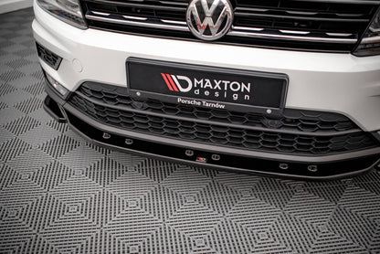 Front Ansatz für Volkswagen Tiguan Mk2 Carbon Look