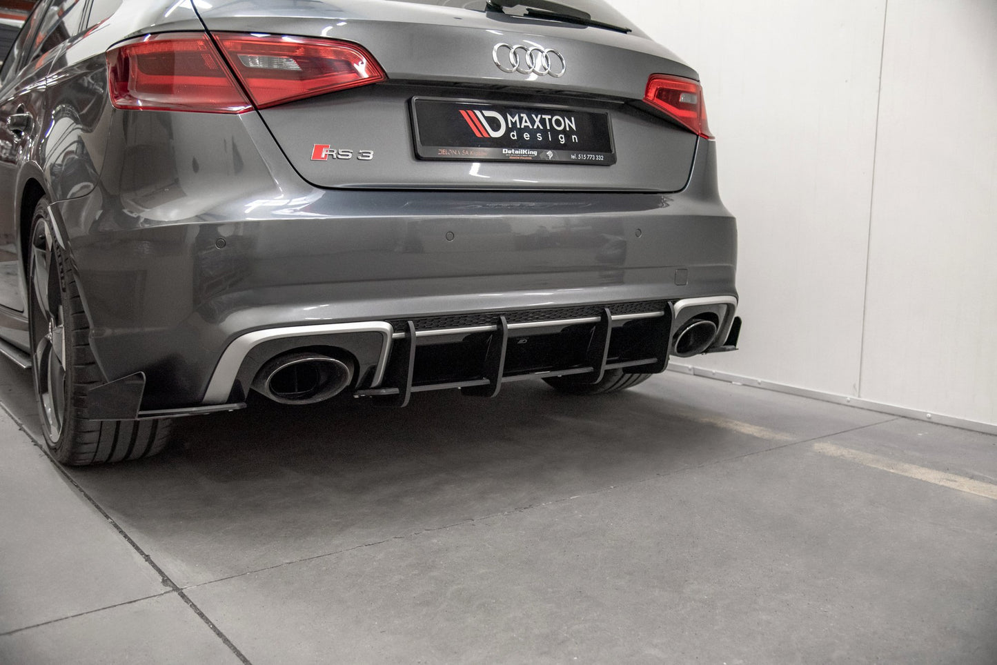 Robuste Racing Heckschürze V.1 für Audi RS3 8V Sportback