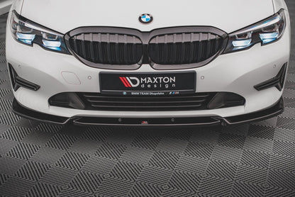 Front Ansatz V.1 für BMW 3er G20 / G21 schwarz Hochglanz