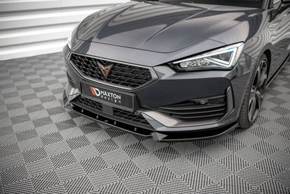 Front Ansatz V.1 für Cupra Leon schwarz matt